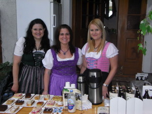 Michaela,Regina und Irene