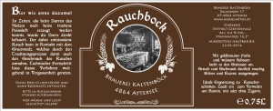 Rauchbock Etikett