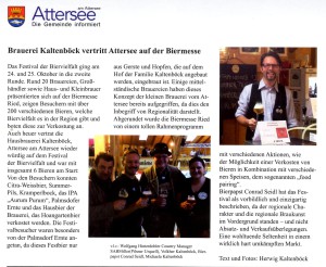 Gemeindezeitung Biermesse