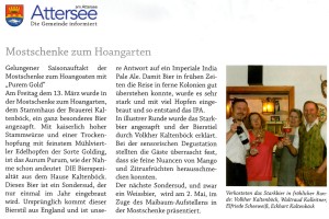 Gemeindezeitung Attersee